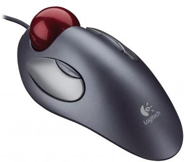 Logitech Trackman Marble Trackball Wired Mouse