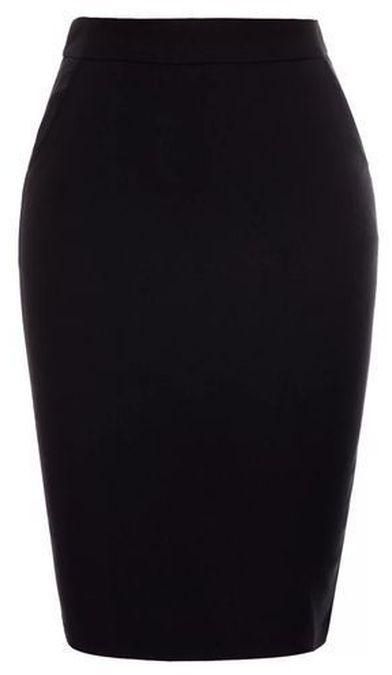 Black Bodycon Pencil Skirt