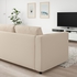 VIMLE 3-seat sofa - Hallarp beige