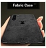 ELMO3EZZ Nova Y70 Digital Luxury Soft Texture Patterned TPU Cloth Case, Dirt-Resistant, Anti-Shock, Anti-Fingerprint, Full Body Protective For Huawei Nova Y70 (Black)