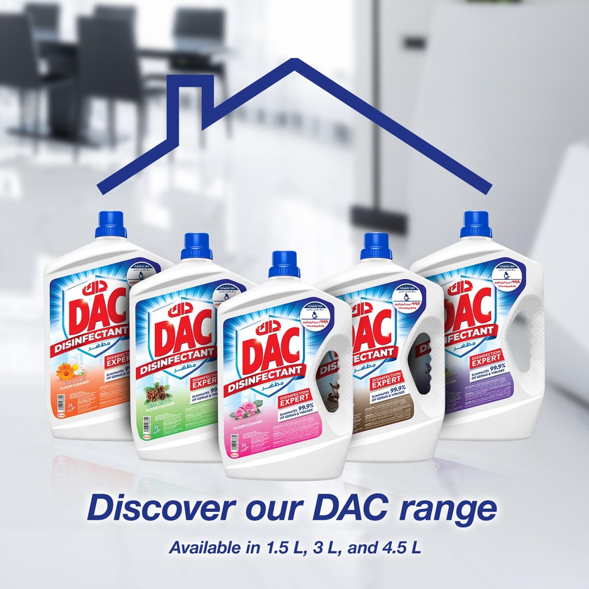 DAC - Disinfectant Bakhour 2x New - 1.5L- Babystore.ae