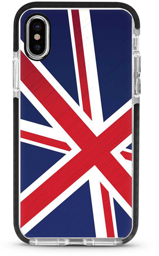 Protective Case Cover For Apple iPhone XS Max Flag Of UK Full Print
