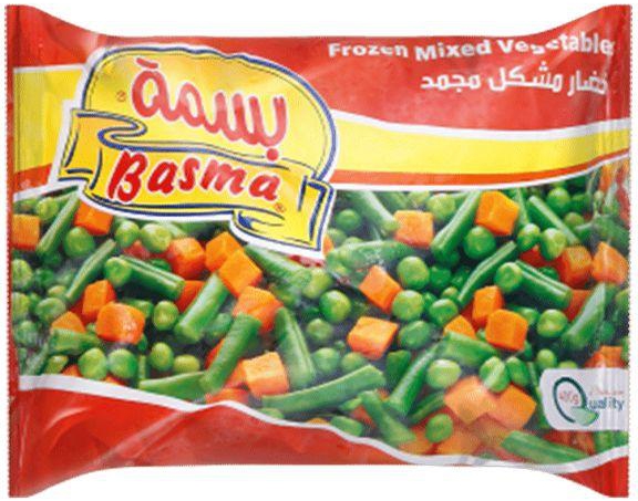 Basma Frozen Mixed Vegetables - 400g 