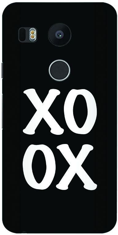حافظة بتصميم رقيق مطفي اللمعان من ستايليزد لهواتف جوجل نكسز XOXO - 5X