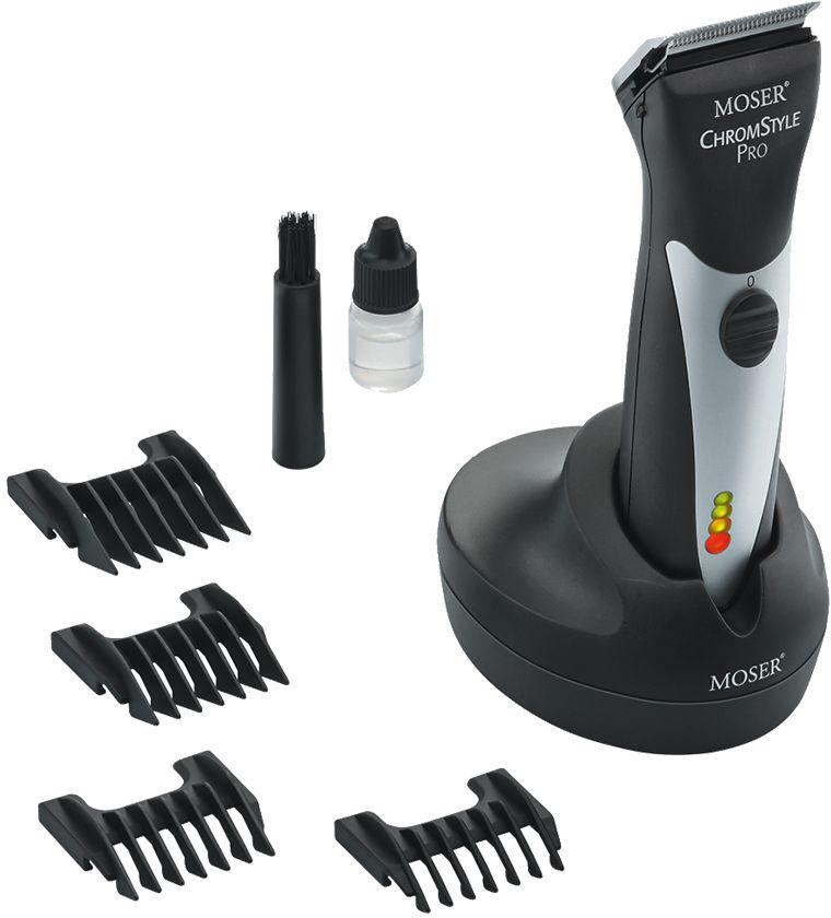 Moser Chromstyle Professional Cord/Cordless Hair Clipper, Black [1871-0171]