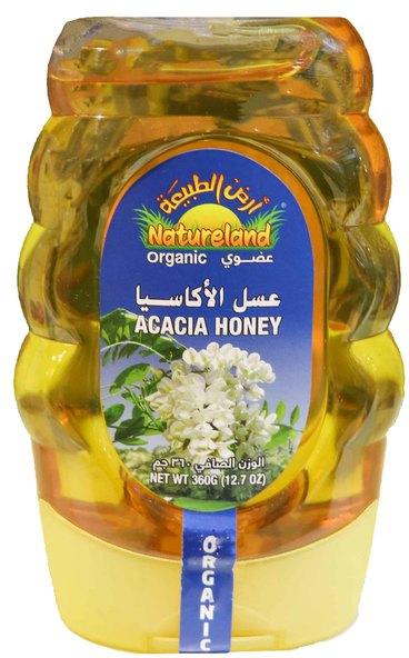 Natureland Organic Acacia Honey 360g