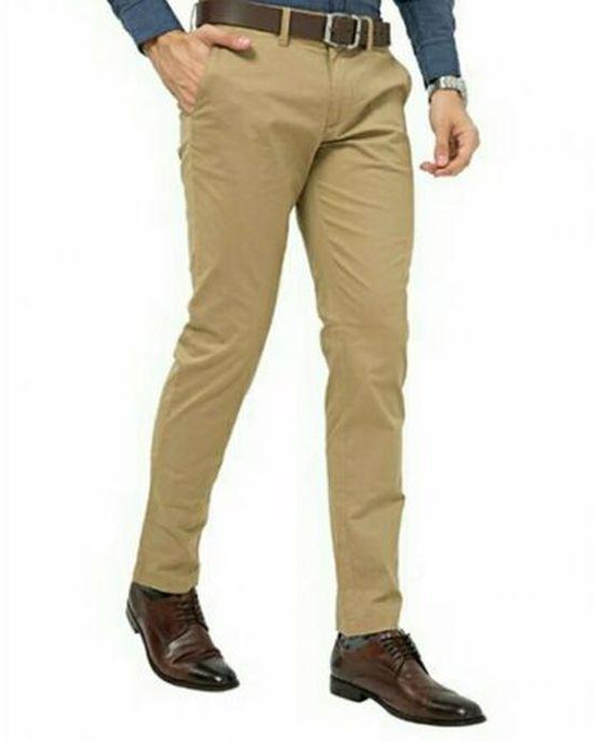 Quality And Classy Men Chinos Trouser - Brown