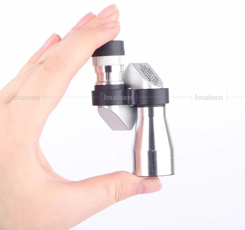 outdoors 8x20 corner Single cylinder telescope Portable metal Single cylinder observation insect high definition Mini microscope