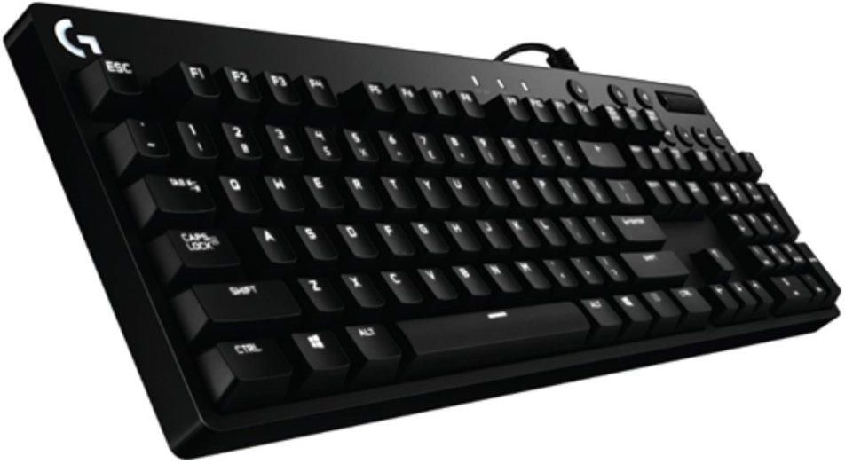 Logitech G610 Orion Blue Backlit Mechanical Gaming Keyboard (Black)