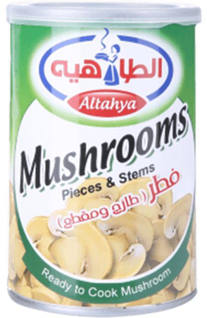 Al Tahya Mushrooms Pieces and Stems - 400g