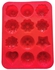 Silicone Chocolate Mould Red 21 x 16cm