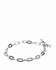 silver House Chains Bracelet - Silver