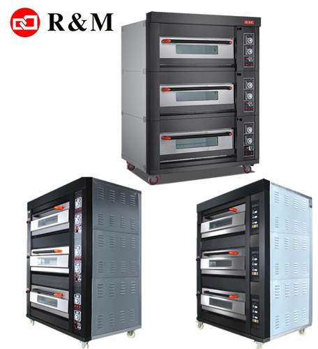 COMMERCIAL GAS BAKING 3 DECK OVEN FOR BAKERY