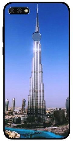 Protective Case Cover For Huawei Honor 7C Burj Khalifa Day