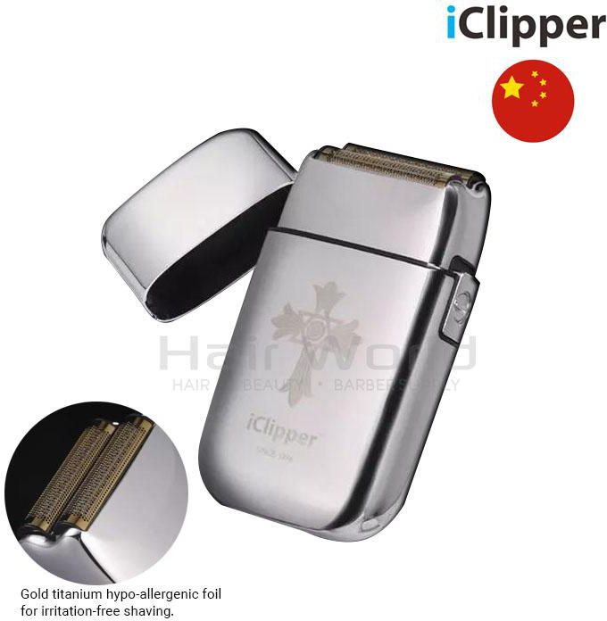 Iclipper Electric Shaver (Chrome Silver)