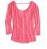 American Eagle U-Back Shirt - Pink For Women Size XL