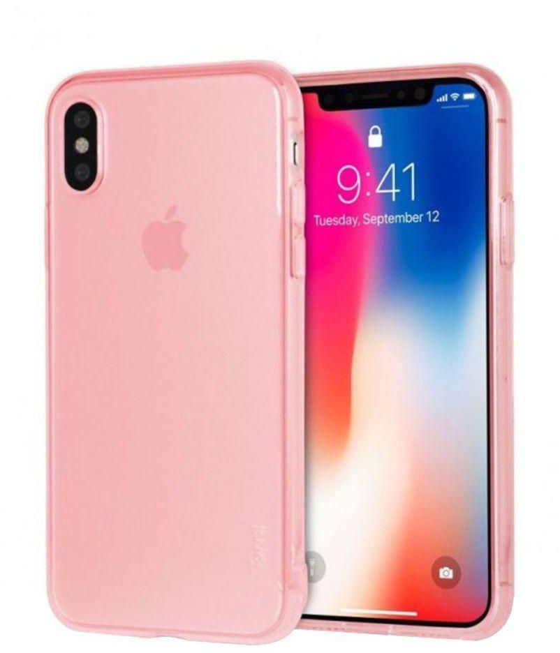 Bonjelly Protective Case Cover For Apple iPhone X Pink