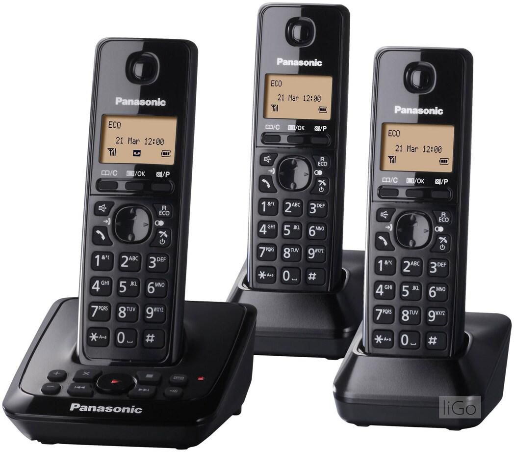 Panasonic Cordless Phone KX-TG2713 Black UEB