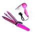 Nova 3 In 1 Hair Straightener And Curler With Hand Dryer