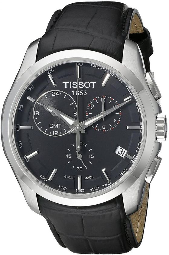 Tissot Dress Watch For Men Analog Leather - T0354391605100