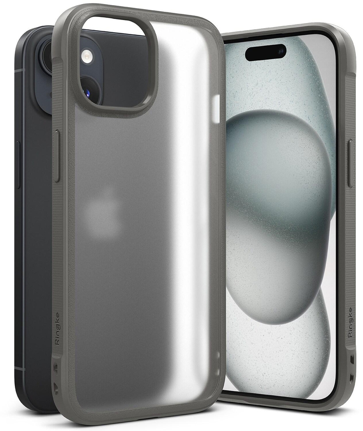 Ringke iPhone 15 Case Cover, Fusion Bold Series, Matte Gray