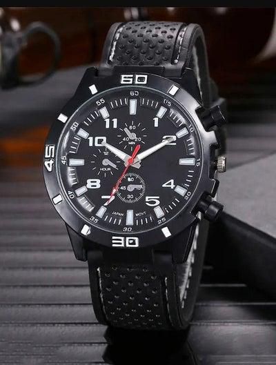 Luxury men's wrist watch from Verona with a distinctive design