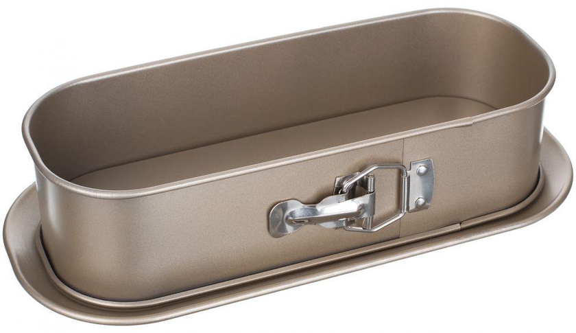 Unico Rectangle Cake Mold with Clasp, CB00236 - K-15096, Gold