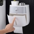 Multipurpose Toilet Paper Holder With Phone Shelf And Drawer Storage+zigor Special Bag