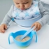 Kids Food Bowl Cup With Straw - Multicolor