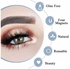1 Pair Magnetic Eyelashes 3D Mink Artificial Eyelashes Natural Beauty No Glue Reusable Eyelashes