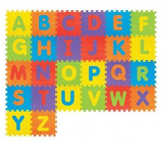سجادة بازل حروف ابجدية من ‫(A-Z) 26 قطعة من سونتا-8003