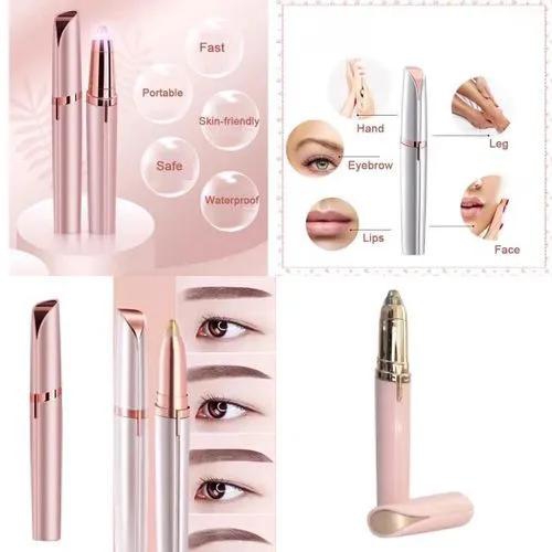 Eye Blows Trimmer/ Face Hair RemoverPRECISION EYEBROW HAIR REMOVAL: The precision hair removal tip is to be used on the top and bottom between the eyebrows, and immediately wipes a