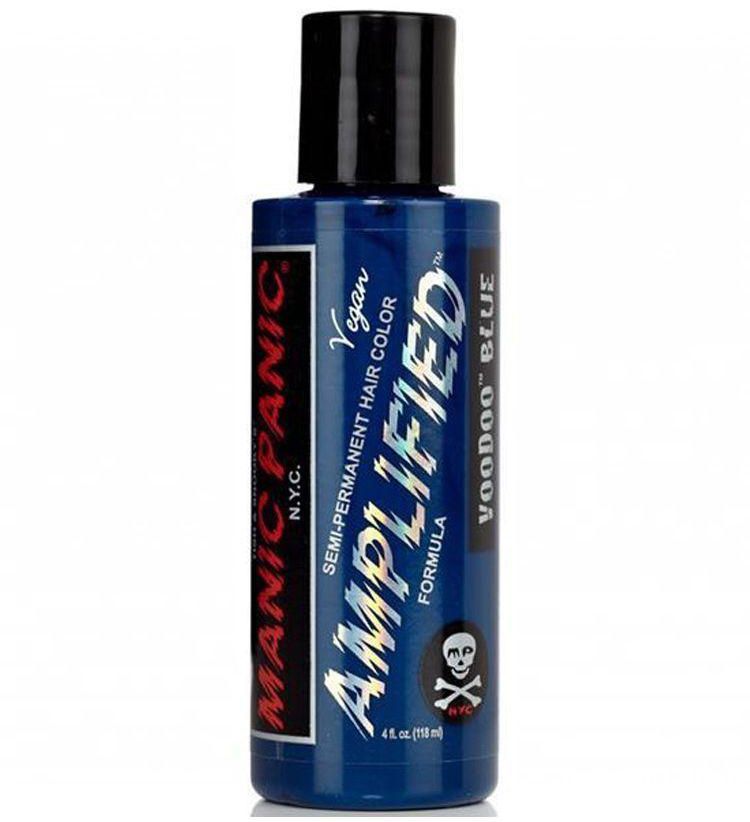 Manic Panic Amplified Cream Semi-Permanent Vegan Hair Color Voodoo Blue