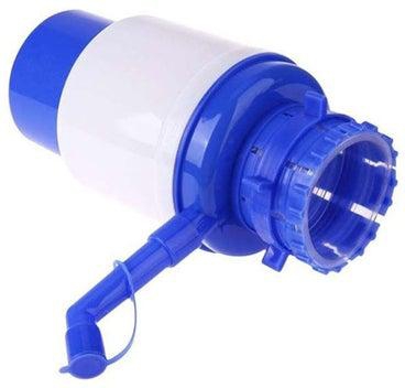 مضخة مياه بتصميم زجاجة لتوزيع الضغط اليدوي 4652068529 أزرق/ أبيض