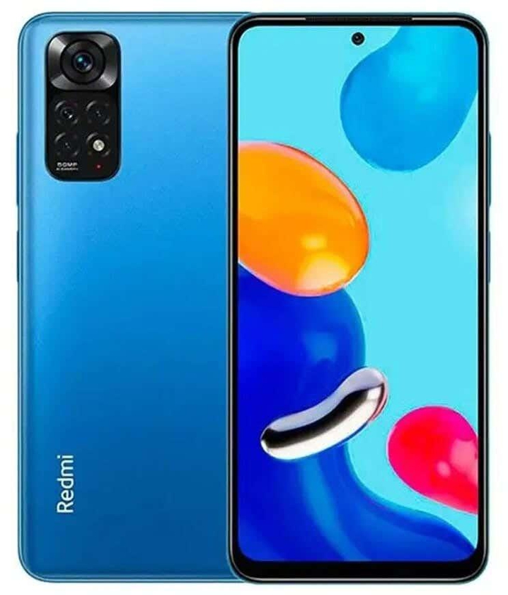 Get Xiaomi Note 11 Mobile Phone, 128 Gb, 4 Gb - Blue with best offers | Raneen.com