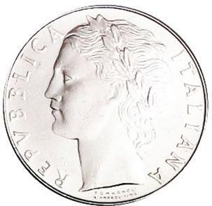 100 ليرة دولة ايطاليا سنة 1962