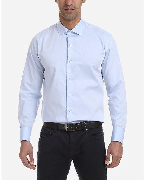Enzo Buttons Long Sleeves Shirt - Sky Blue