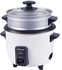 Sonashi 1 Ltr Rice Cooker With Food Steamer Black SRC-310