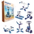 Solar Robot Kits Aircraft Windmill Car Science Education Toy