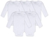 Fashion 5 Piece Baby Bodysuits/ Baby Onesie/ Sleepsuit/Romper- White.