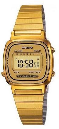 Casio for Men Digital LA670WGA-9D Stainless Steel Watch