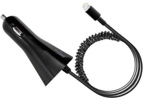Puro Charger Car Apple iphone - Black