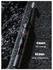 Rechargeable Waterproof Soft Fur Pattern Electric Toothbrush Black 20cm