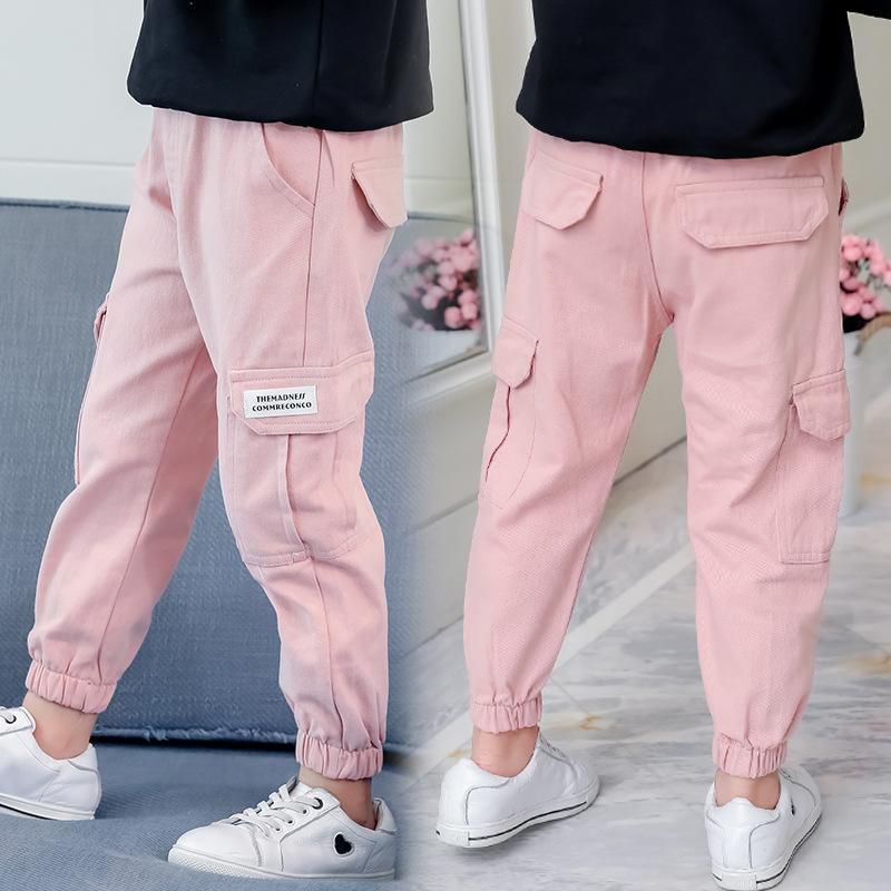 Koolkidzstore Girls Pink Trousers 5-13Y - 6 Sizes (As Picture)