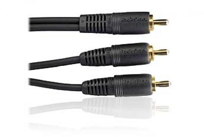 RadioShack® 6-Ft Phono Plug Y-Adapter Cable