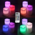 Real Wax LED Color Changing Candle - 3 Pcs