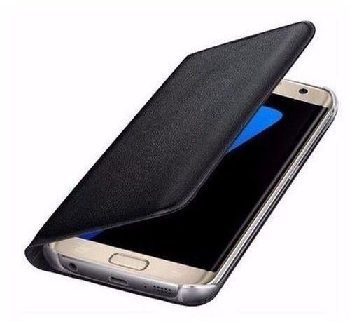 Galaxy C5 Pro, Thick, Fancy, Durable Flip Case - Black