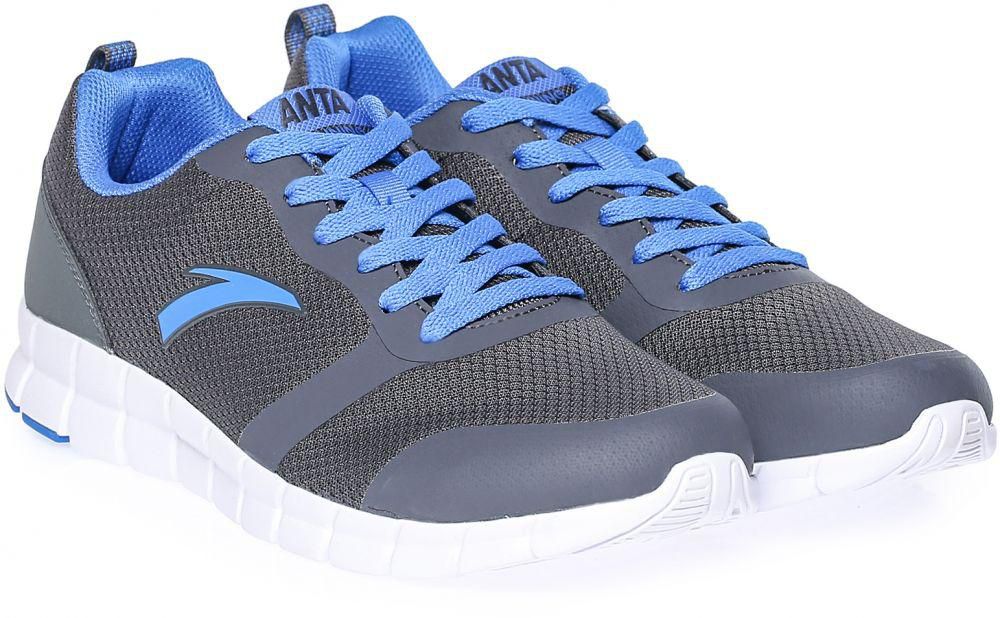 ANTA 81635557-4 Running Shoes for Men, Gray/Blue/White