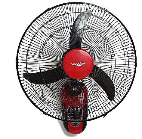 Grouhy Wall Fan with Remote – 18 “