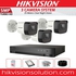 Hikvision 7 HD 2MP CCTV Cameras Full Kit-(With 500GB HDD +50M Cable + 4 Channel DVR)